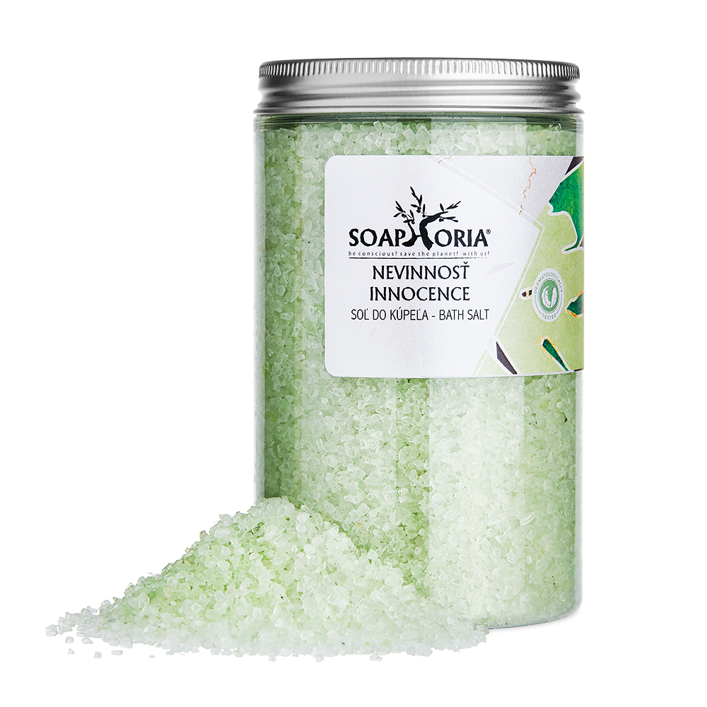Soaphoria Nevinnosť - Prírodná soľná zmes do kúpeľa - Soaphoria