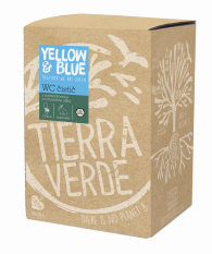 Ekologický WC čistič s rozmarínovou a citrónovou silicou - Tierra Verde (Yellow&Blue)