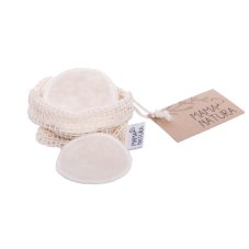 Kozmetický tampón z BIO bavlneného zamatu 7cm (6 ks v balení) - certifikát GOTS - Tierra Verde