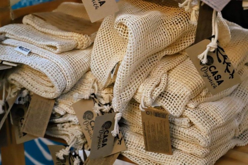 Sieťové vrecko z BIO bavlny s certifikátom GOTS - Tierra Verde