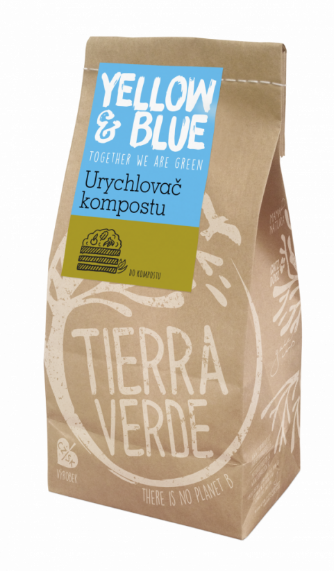 Urýchľovač kompostu - Tierra Verde (Yellow&Blue)