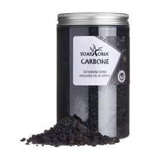 Carbone - Prírodná detoxikačná čierna himalájska soľ do kúpeľa - Soaphoria