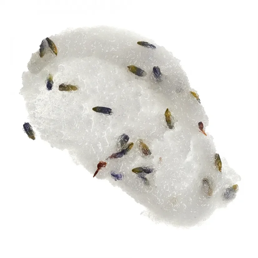 Organický soľný telový peeling - Levanduľové pole - Soaphoria
