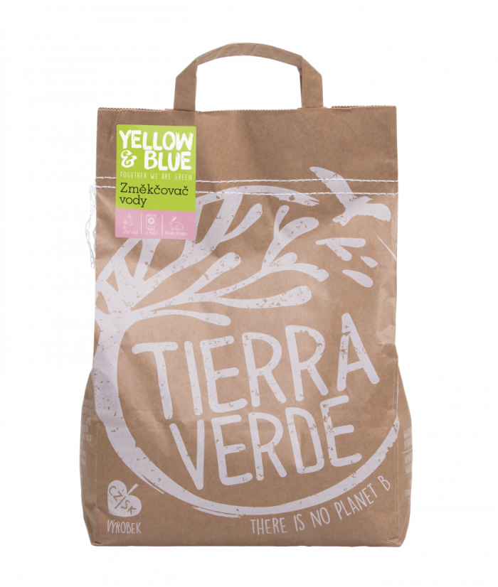 Zmäkčovač tvrdej vody - Tierra Verde (Yellow&Blue) - Balenie: 850 g - papierové vrecko