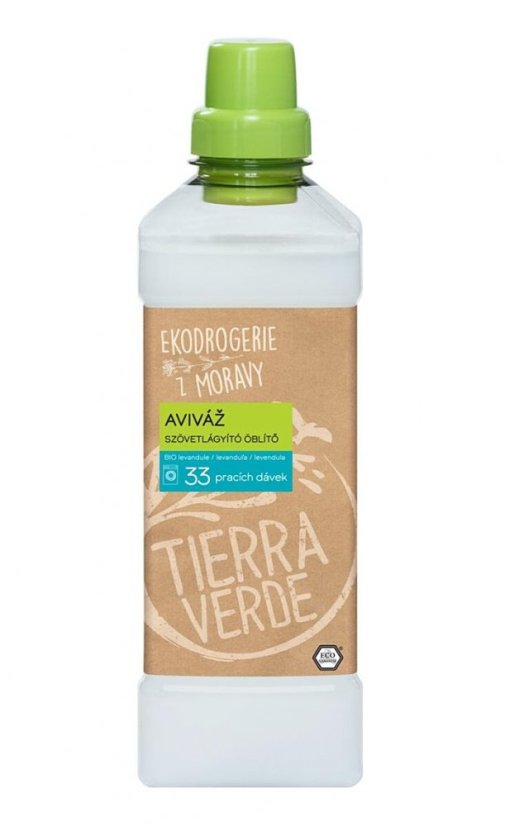 Aviváž s BIO levanduľovou silicou - Tierra Verde - Balenie: 1 l - fľaša