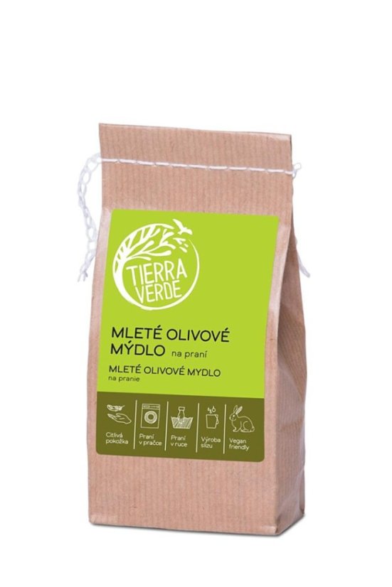 Mleté olivové mydlo na pranie - Tierra Verde