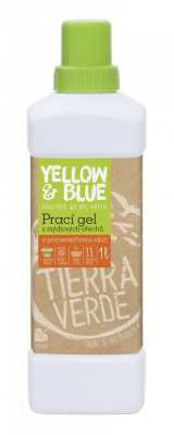 Koncentrovaný ekologický prací gél s pomarančovou silicou - Tierra Verde
