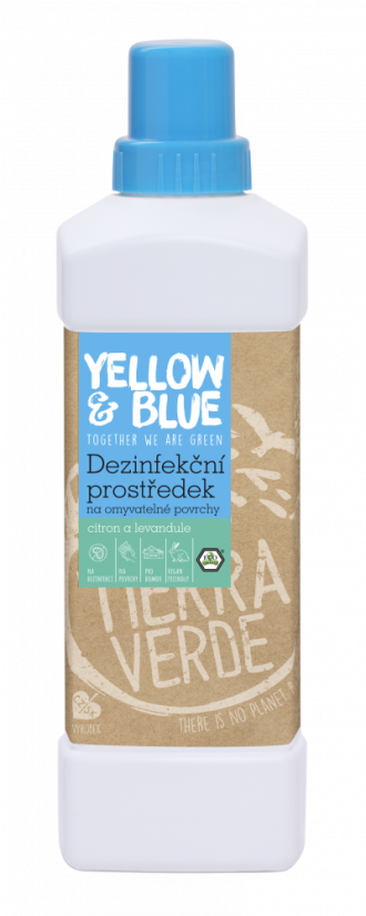 Dezinfekčný prostriedok na umývateľné povrchy - Tierra Verde - Balenie: 750 ml - fľaša s rozprašovačom