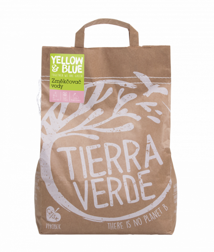 Zmäkčovač tvrdej vody - Tierra Verde (Yellow&Blue) - Balenie: 850 g - papierové vrecko