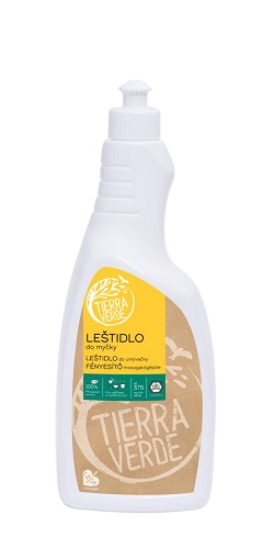 Leštidlo - oplach do umývačky riadu - Tierra Verde - Balenie: 750 ml - fľaša