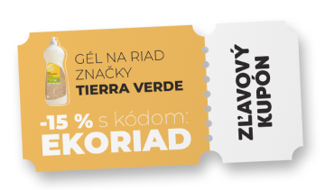 Zľava 15 % s kódom EKORIAD