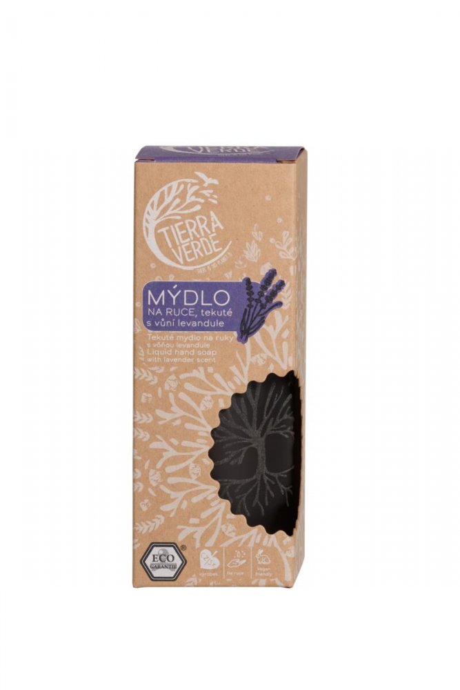 Tierra Verde Tierra Verde tekuté mydlo na ruky s vôňou levandule 230 ml