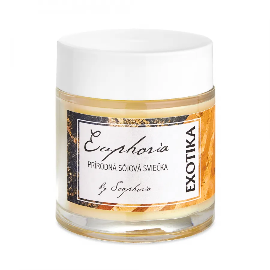 Soaphoria Exotika - ručne odlievaná sójová sviečka 125 ml