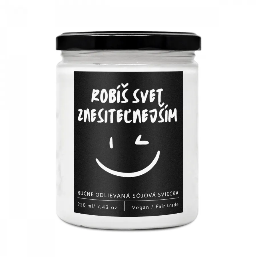 Soaphoria People Repellent - dizajnová handmade sviečka 220 ml