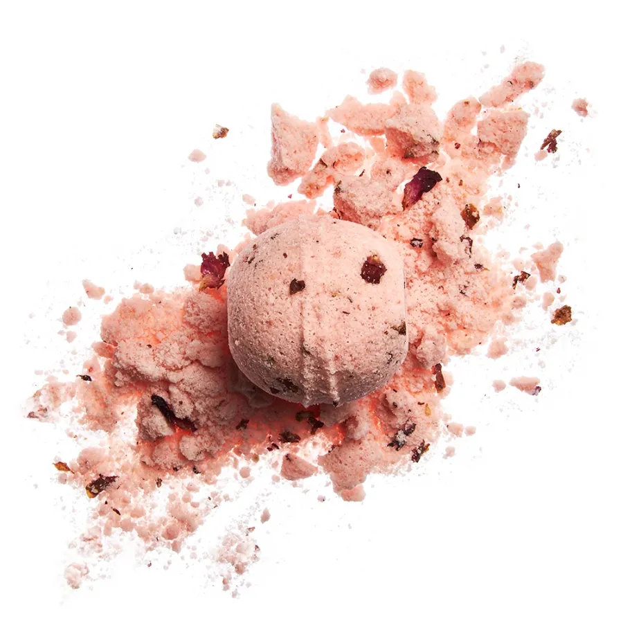 Soaphoria Šumivá bomba do kúpeľa - Romantická ruža - Soaphoria