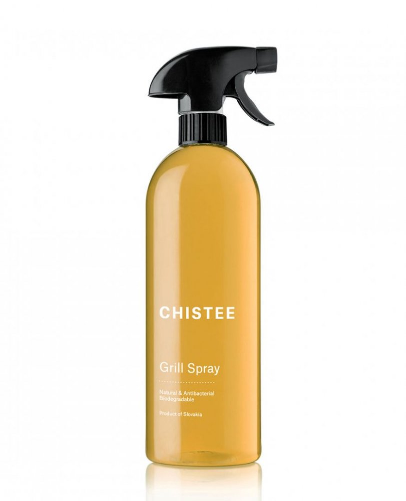 CHISTEE Grill Spray 1050 ml - Prírodný čistiaci sprej na grily, rúry a sporáky