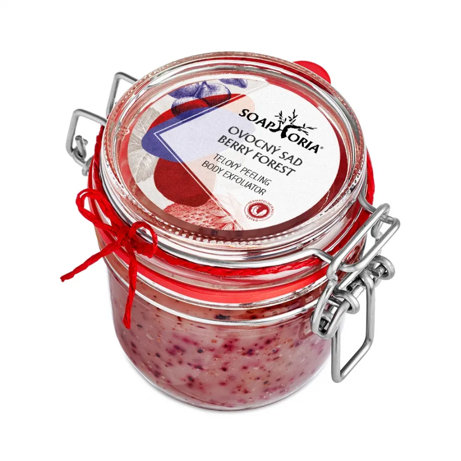 Soaphoria Organický soľný telový peeling - Ovocný sad - Soaphoria