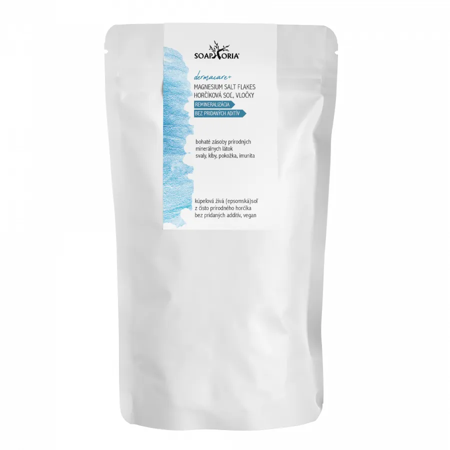 Soaphoria Dermacare+ - Remineralizačná magnéziová soľ do kúpeľa bez additív  - Soaphoria