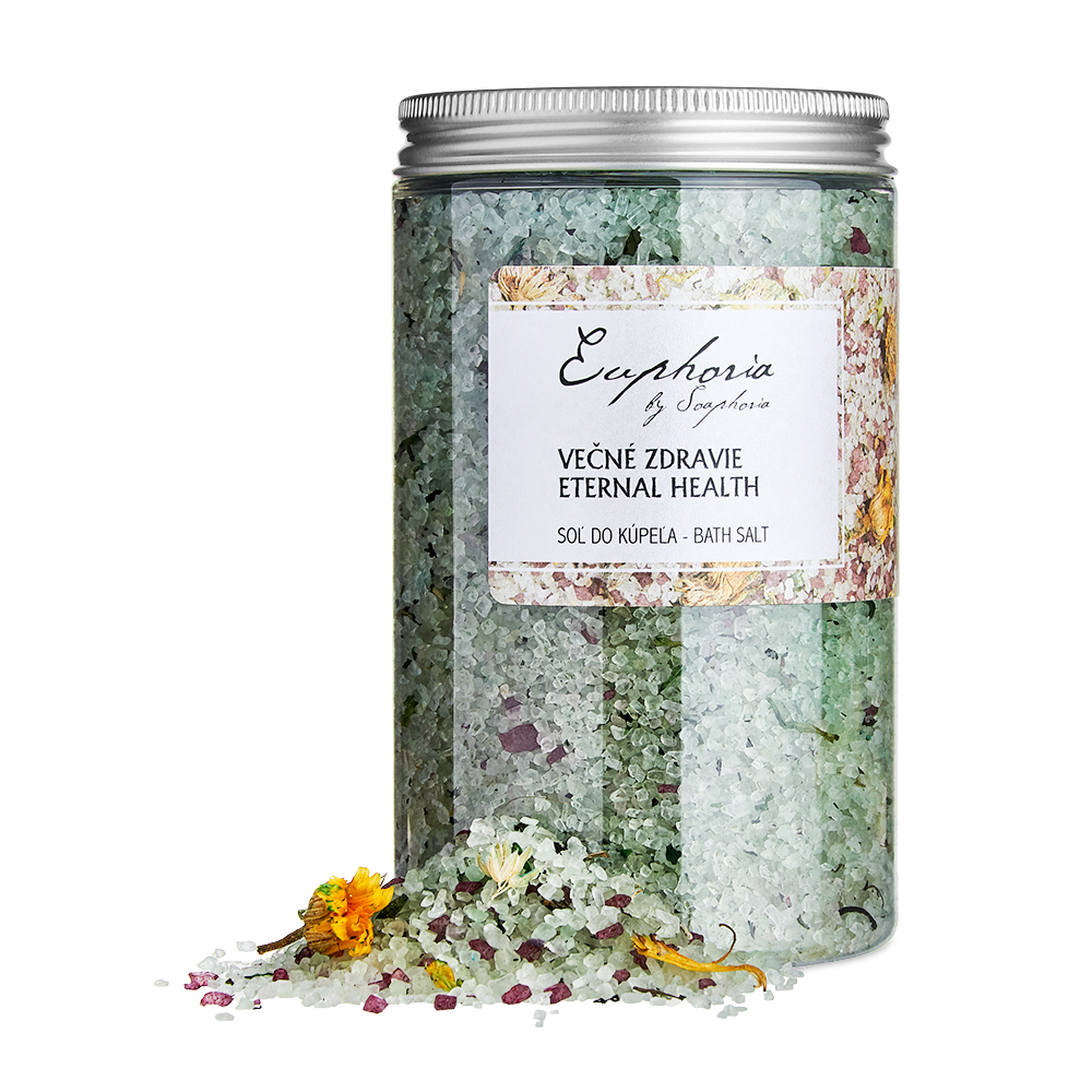 Soaphoria Večné zdravie - Prírodná soľná zmes do kúpeľa - Soaphoria