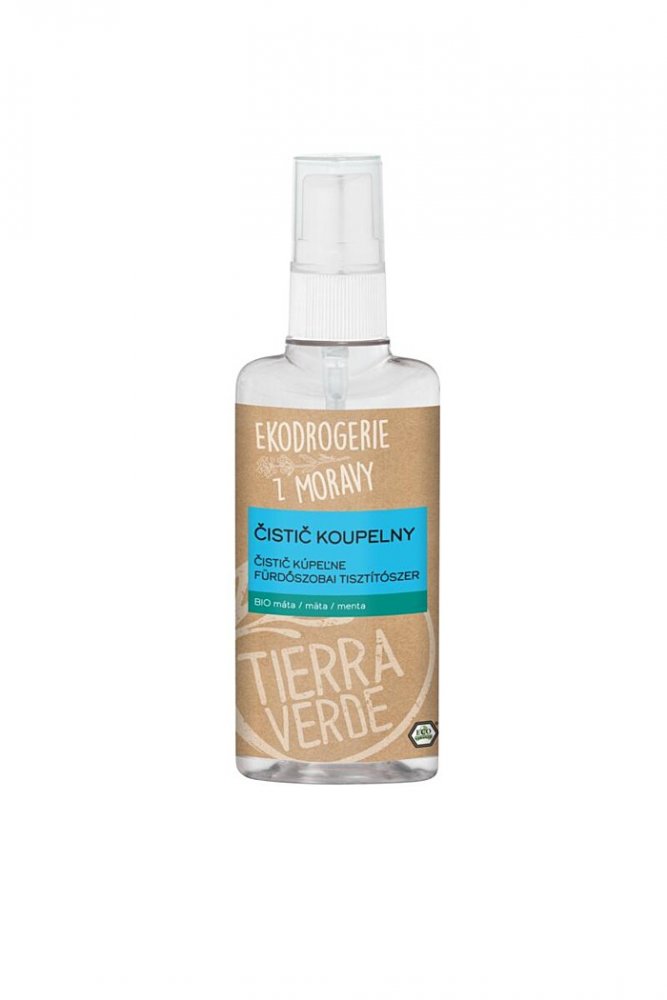 Tierra Verde Čistič kúpeľne s BIO mätovou silicou 750 ml