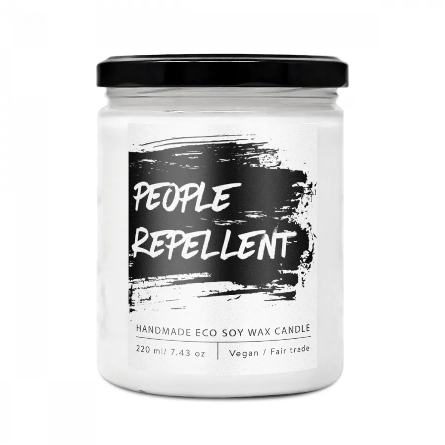 Soaphoria People Repellent - dizajnová handmade sviečka 220 ml
